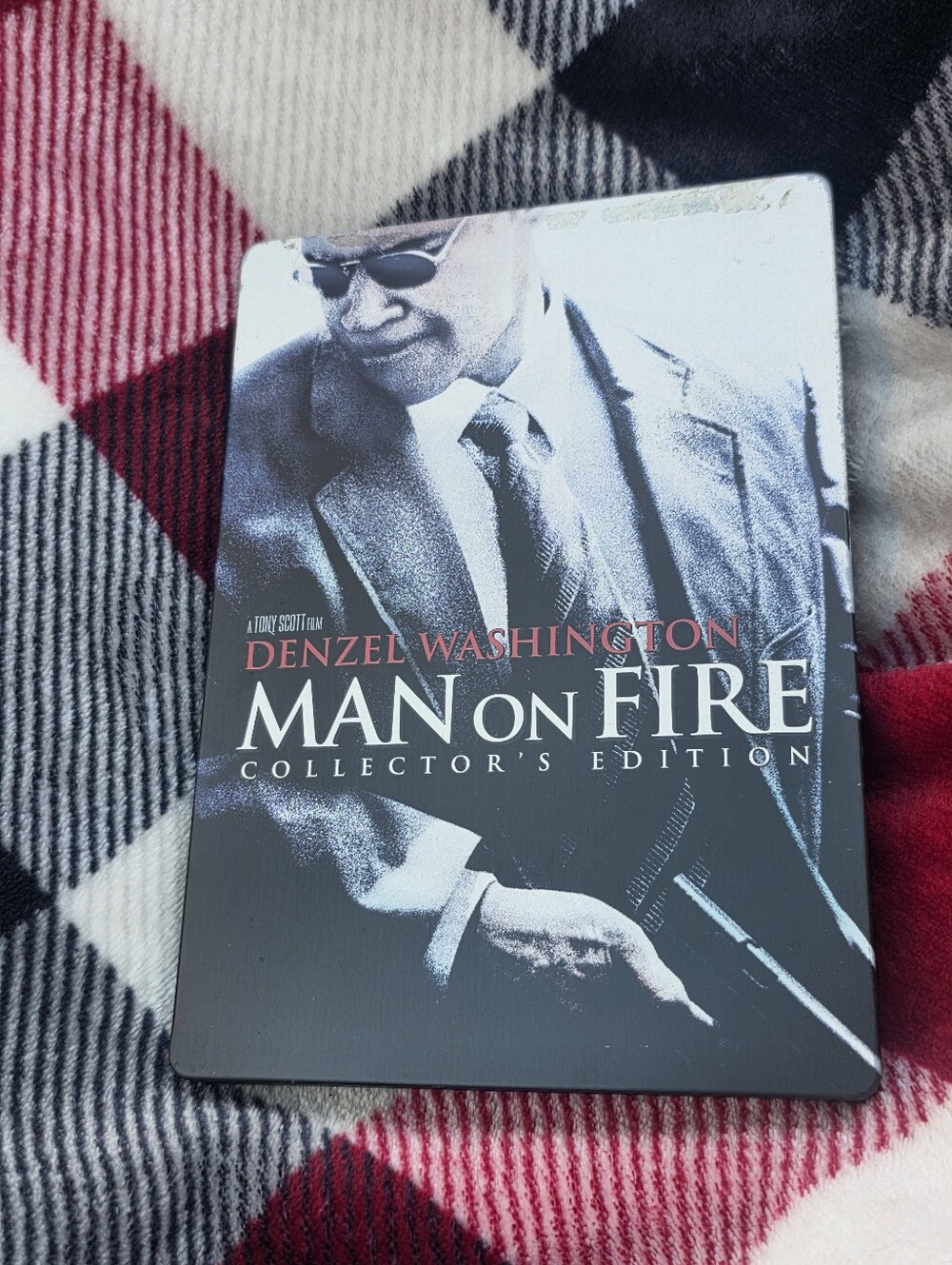 Man on Fire Collector's Edition Metal Steelbook 2-Disc DVD Denzel Washington